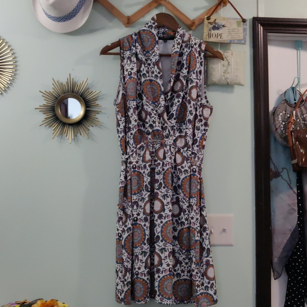 19 Cooper NWOT surplice neckline sleeveless dress